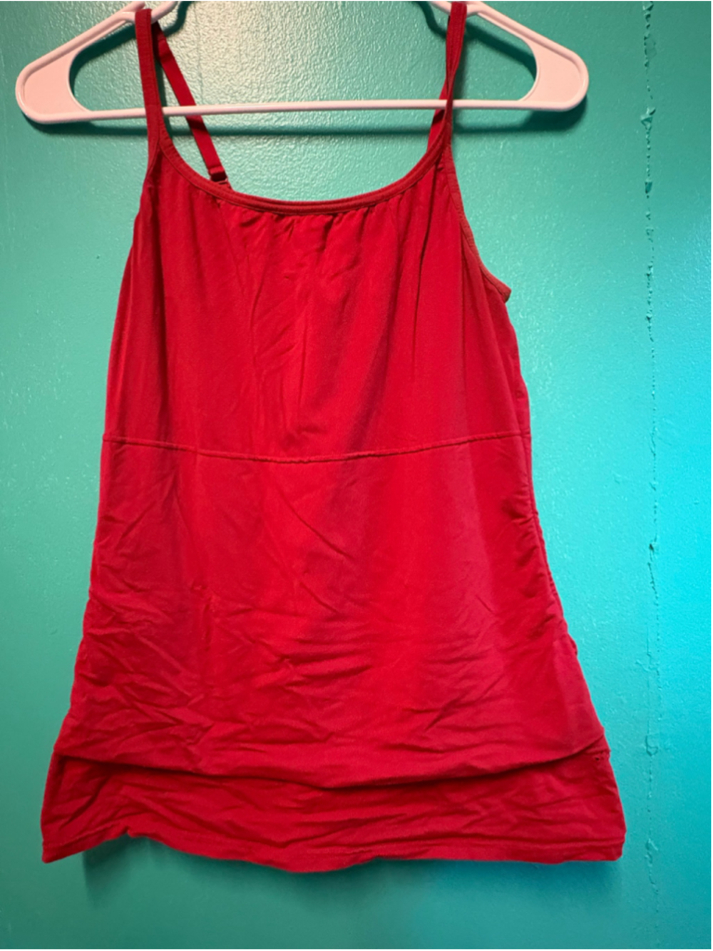 Women's Sweet Nothings Red Compression Tank Top